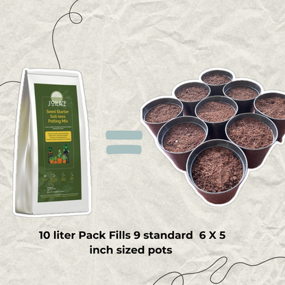 Seed Starter Soil-less Potting Mix