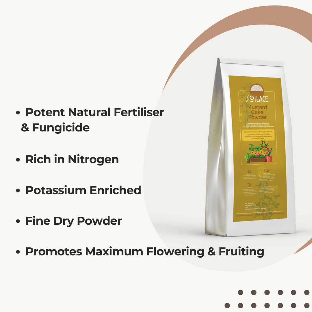 Mustard Cake Powder Fertilizer